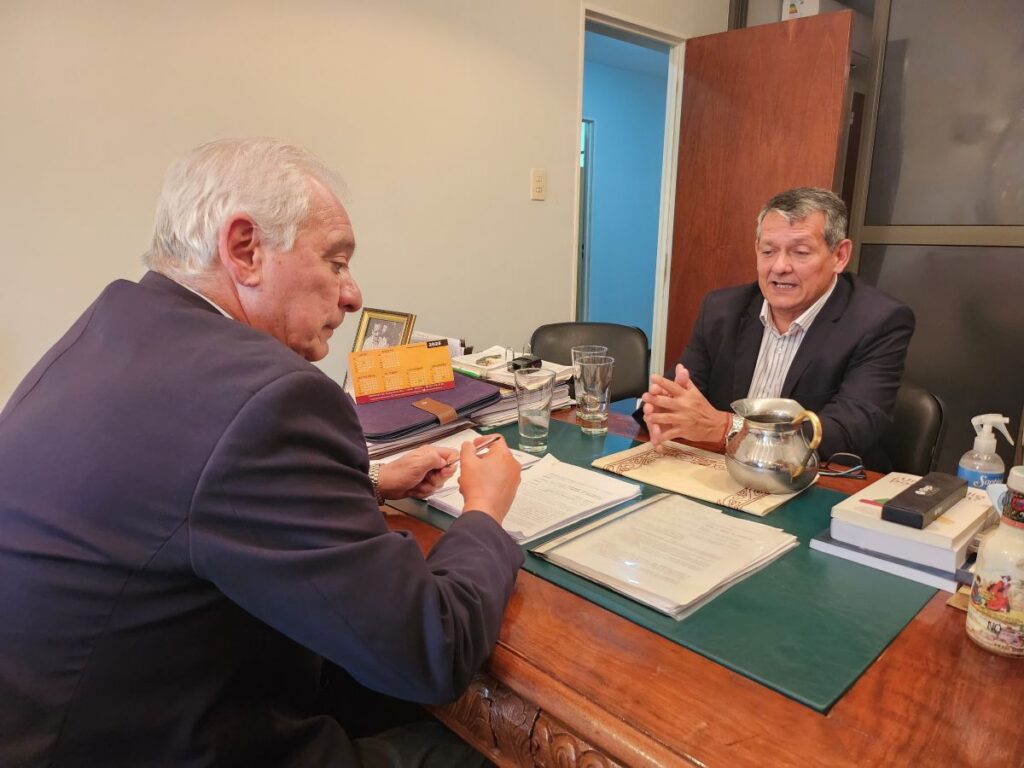 Maximiliano Benítez y Daniel Richar.