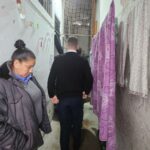 Pasillo de la cárcel de mujeres de Paraná.