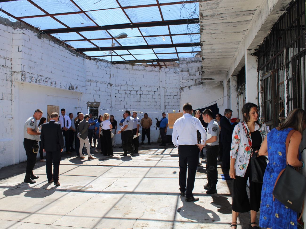 Monitoreo en la Unidad Penal Nº 1 de Paraná.