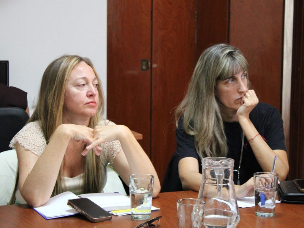 Laureana Spasandin y Analía Bresan.